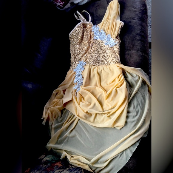 Tan dance costume - Picture 2 of 2